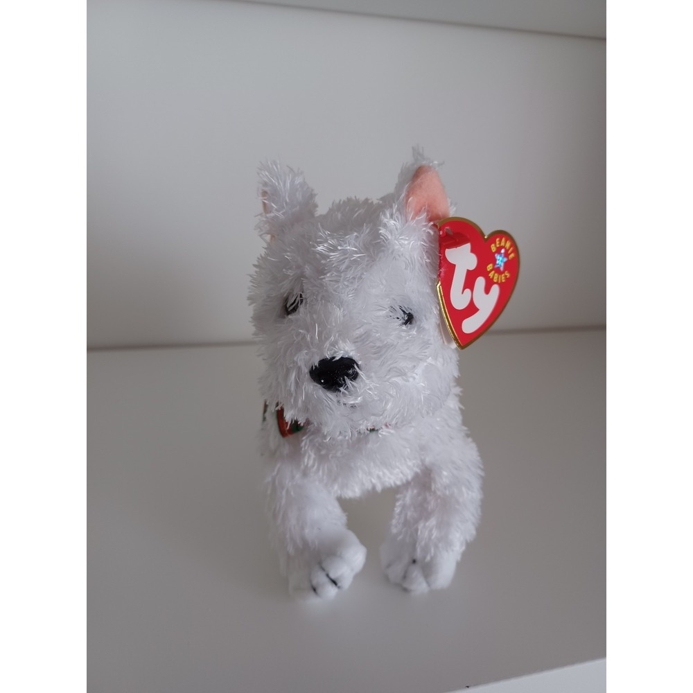 Vintage Kirby The Dog Ty Beanie Baby Plush Stuffed Animal Collectible Toy